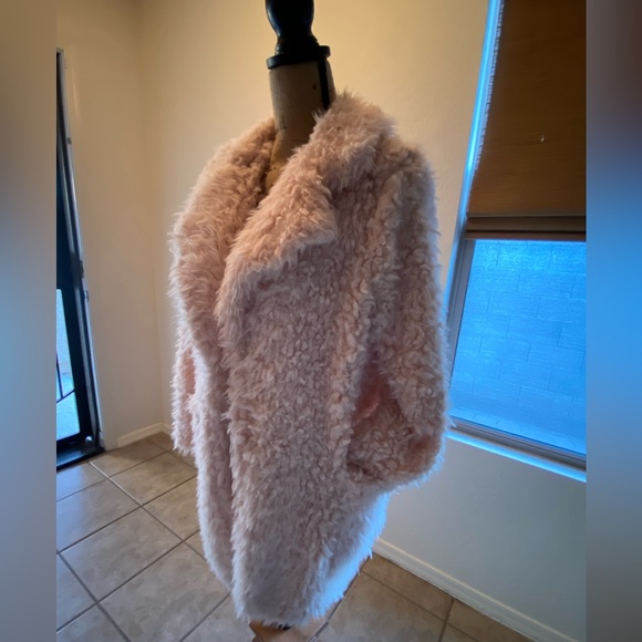 Pink Teddy Jacket size small - Picture 8 of 8